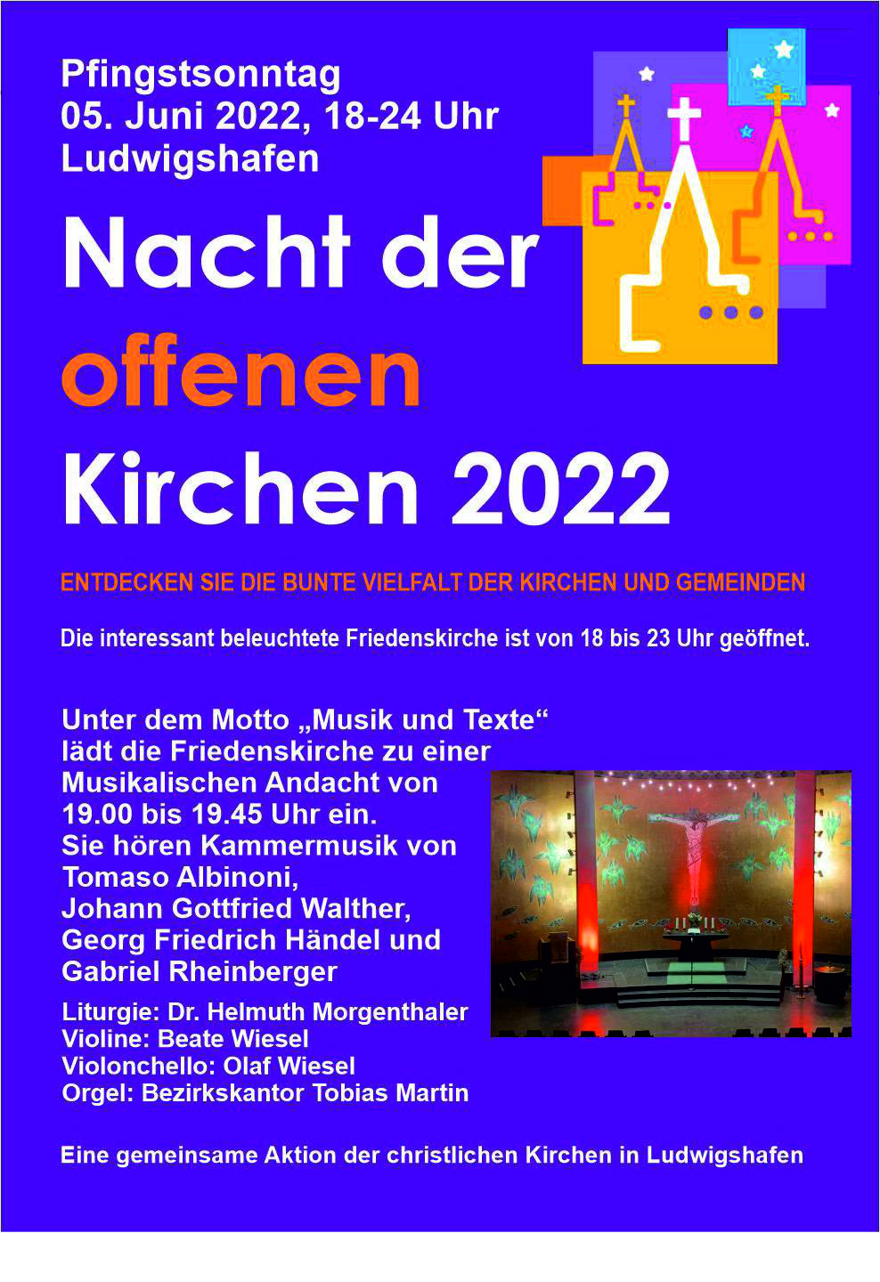 Banner Lange Nacht der Kirchen 2022
